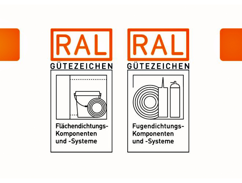 Die RAL Gütegemeinschaft Gebäudeabdichtungssysteme vergibt die RAL Gütezeichen für die Fugen- und die Flächenabdichtung. Foto: © RAL Gütegemeinschaft Gebäudeabdichtungssysteme e.V.