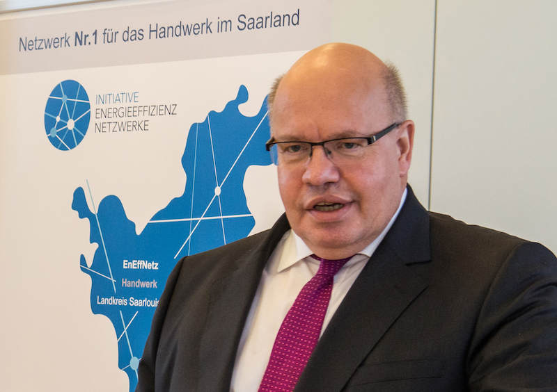 Bundeswirtschaftsminister Peter Altmaier, hier bei einer Veranstaltung der HWK des Saarlandes, hat die Pläne für eine Unternehmenssteuerreform konkretisiert. Foto: © Peter Kerkrath