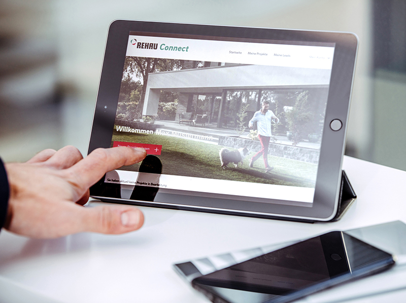 Rehau stellt über die Windor Website eine febis-Datenbank zur Verfügung, die Schritt für Schritt durch Förderanträge leitet. Foto: © Rehau Industries SE & Co. KG