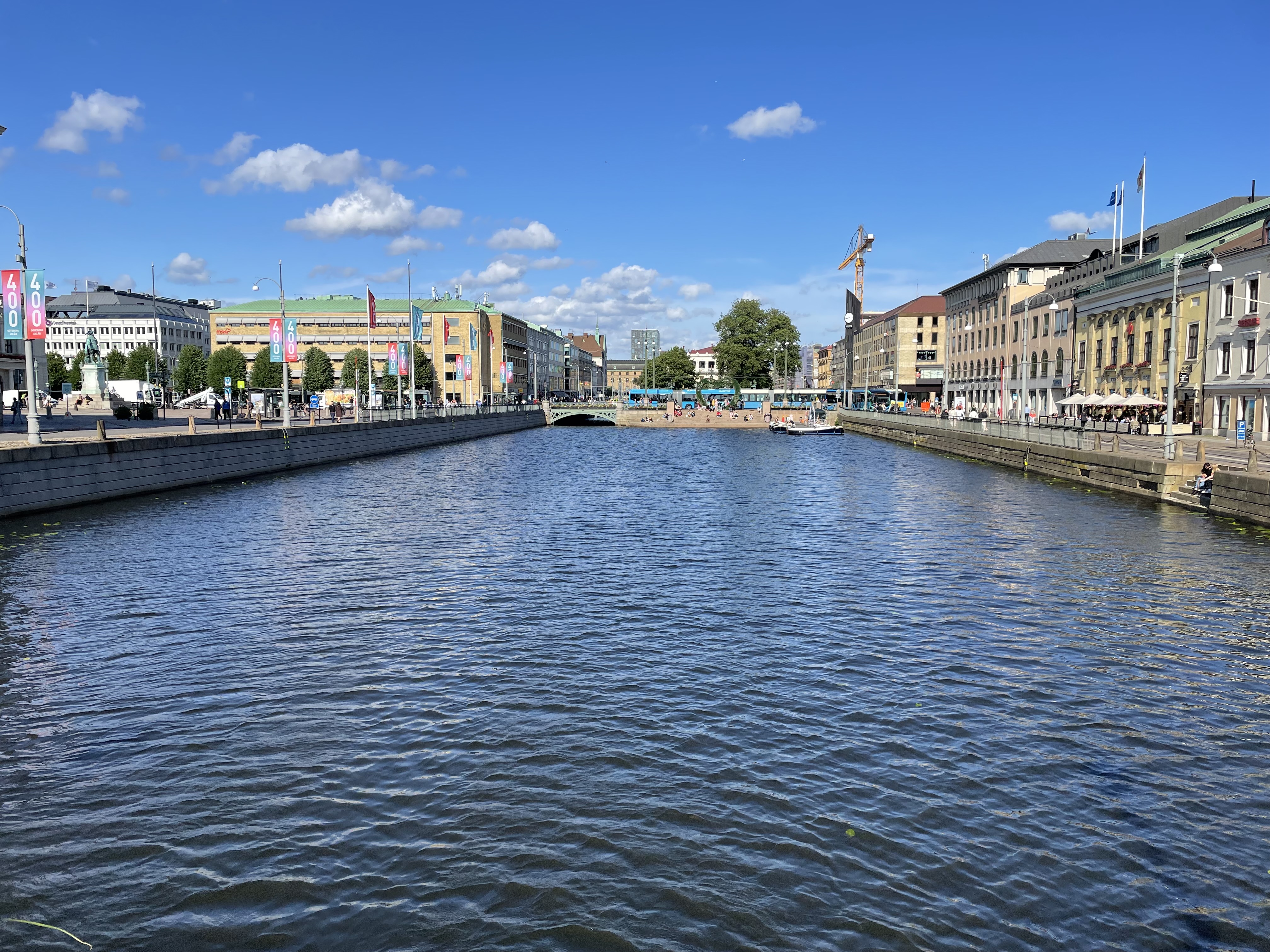 Viel Wasser, viele Känale, hier nahe der Christinenkirche Foto: © Stefan Buhren