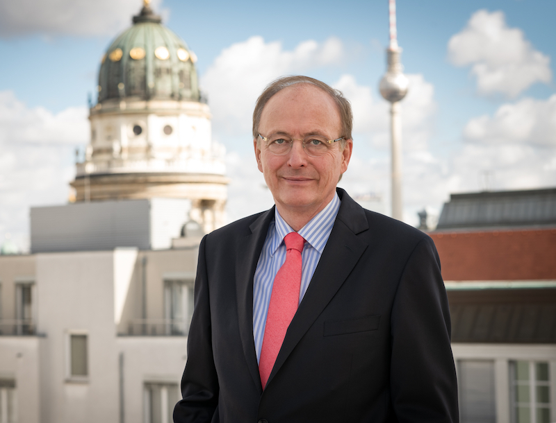 Reinhard Quast Präsident des Zentralverbands Deutsches Baugewerbe. Foto: © ZDB/Pflug