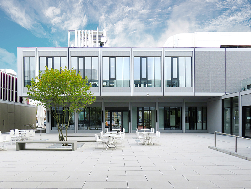 Modulares Innovationszentrum für das Wissenschafts- und Technologieunternehmen Merck. Architekten: HENN Foto: © ADK Modulraum GmbH