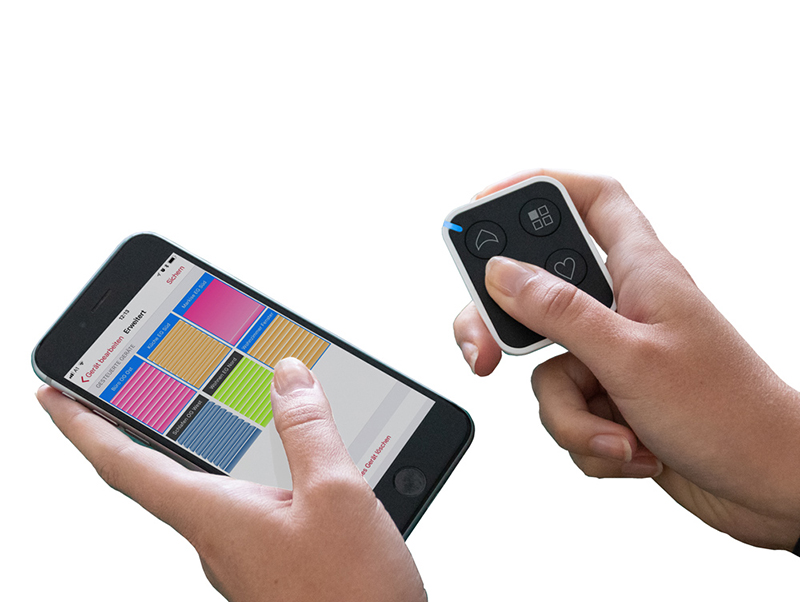 Die Konfiguration der verschiedenen Kanäle erfolgt sehr einfach mittels Bluetooth über die App auf dem Smartphone. Foto: © Hella
