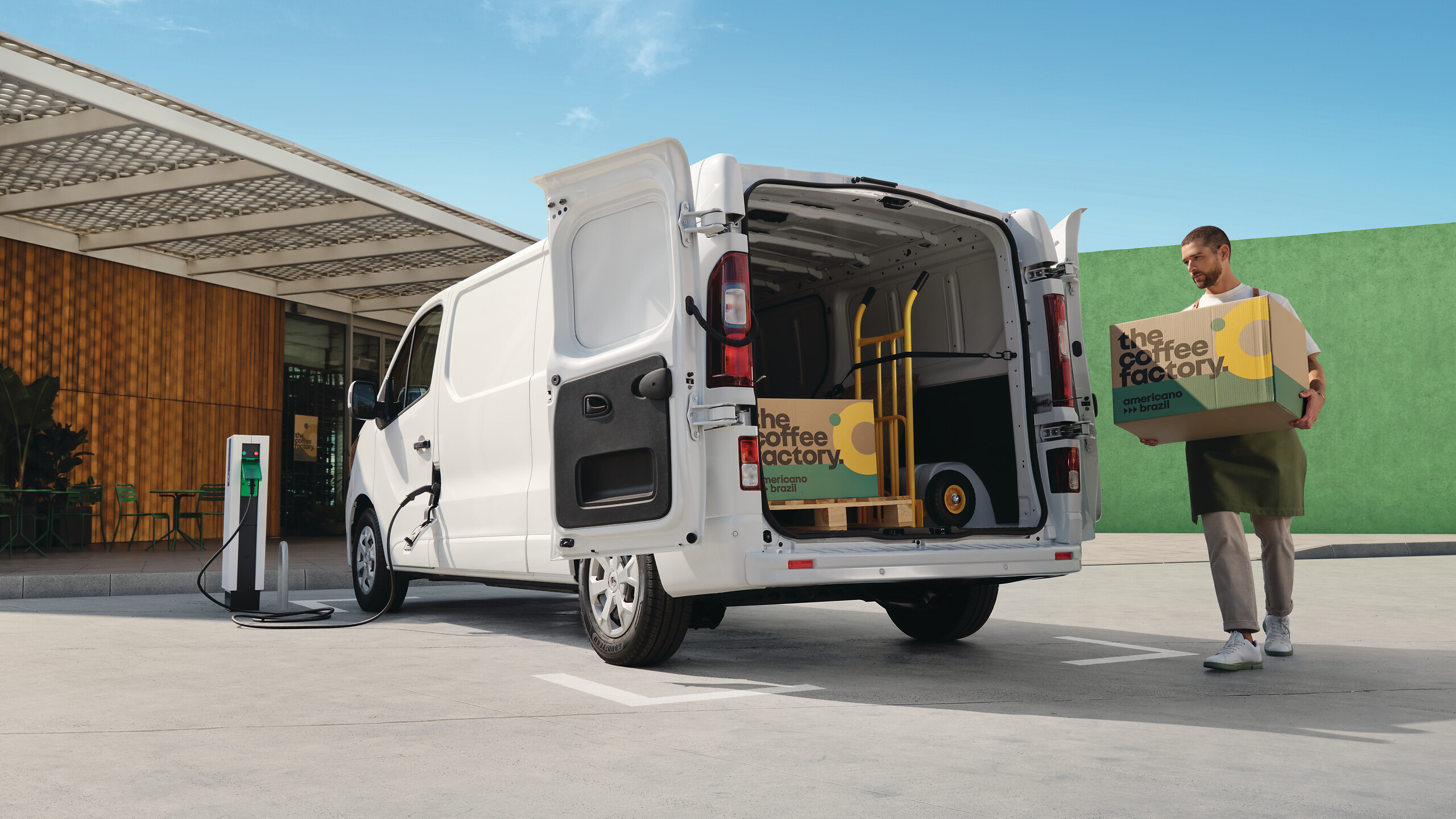 Der neue Renault Trafic in der elektrizierten Version. Foto: © Renault