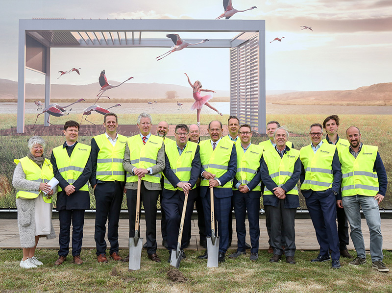 Der erste Spatenstich erfolgte Ende April. Foto: © Renson