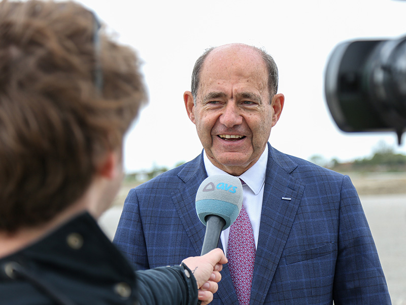 Paul Renson: „Outdoor ist ein schnell wachsender Sektor.“ Foto: © Renson