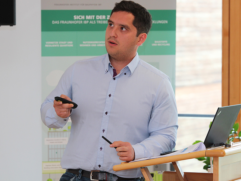 Pablo Alberto Vega García. Foto: © Fraunhofer IBP / Christoph Schwitalla