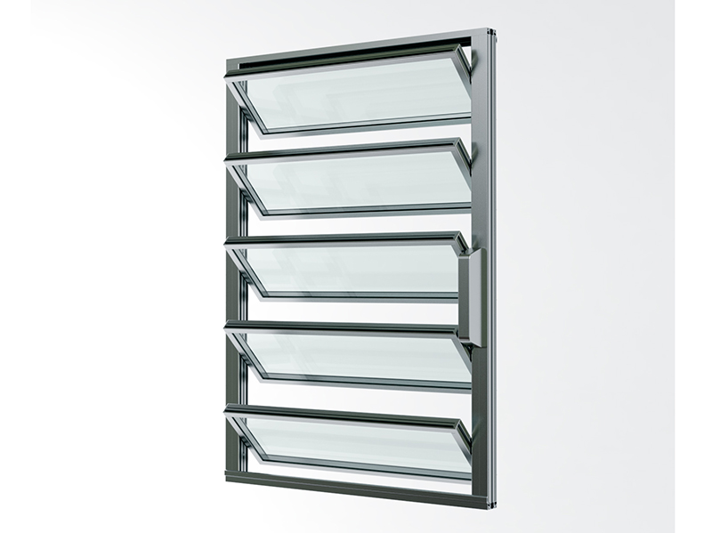 Lamellenfenster (isolierverglast). Foto: © Hahn Lamellenfenster GmbH