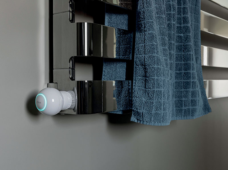 Mit Heat-Control lässt sich die Raumtemperatur effizient regulieren. Foto: © Nice