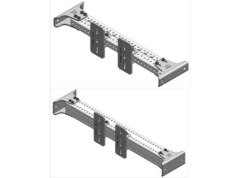 Versions of the Hilti MT partition support. Photo: © Hilti