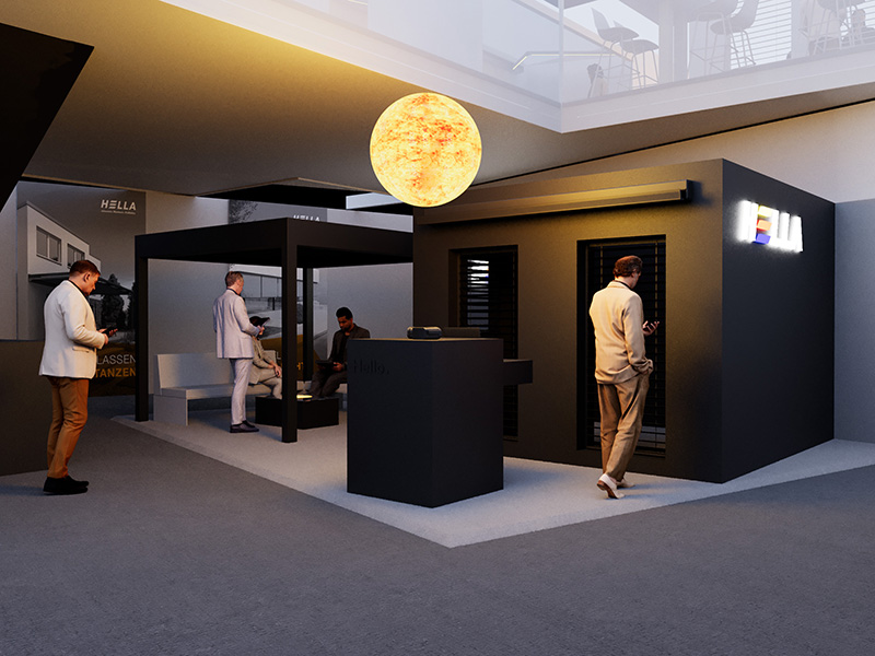 Das Unternehmen präsentierte das Konzept auf der R+T 2024. Foto: © Hella