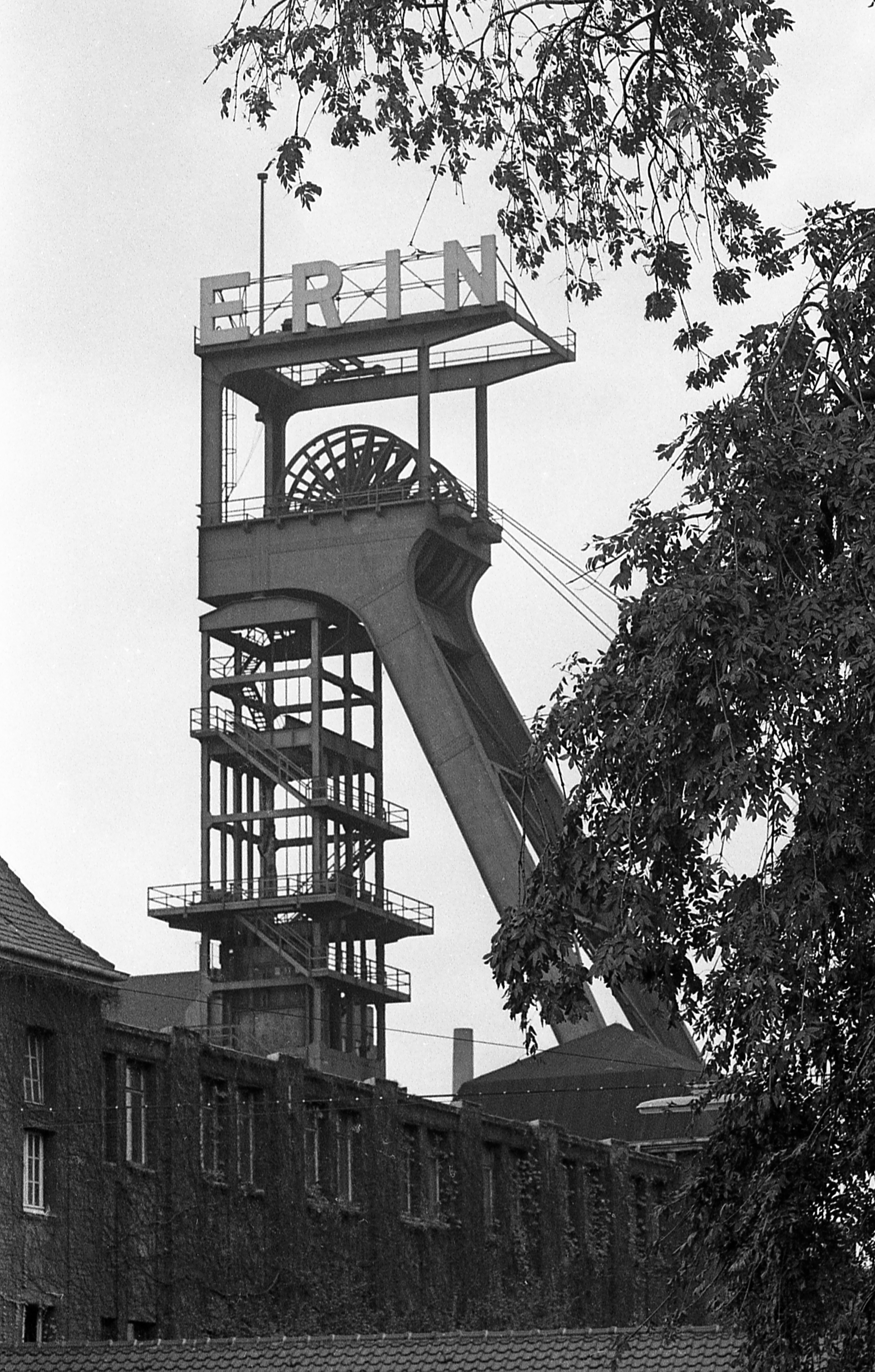 Ehemaliges Steinkohle-Bergwerk in Castrop-Rauxel: die Zeche Erin. Foto: © Helmut Orwat