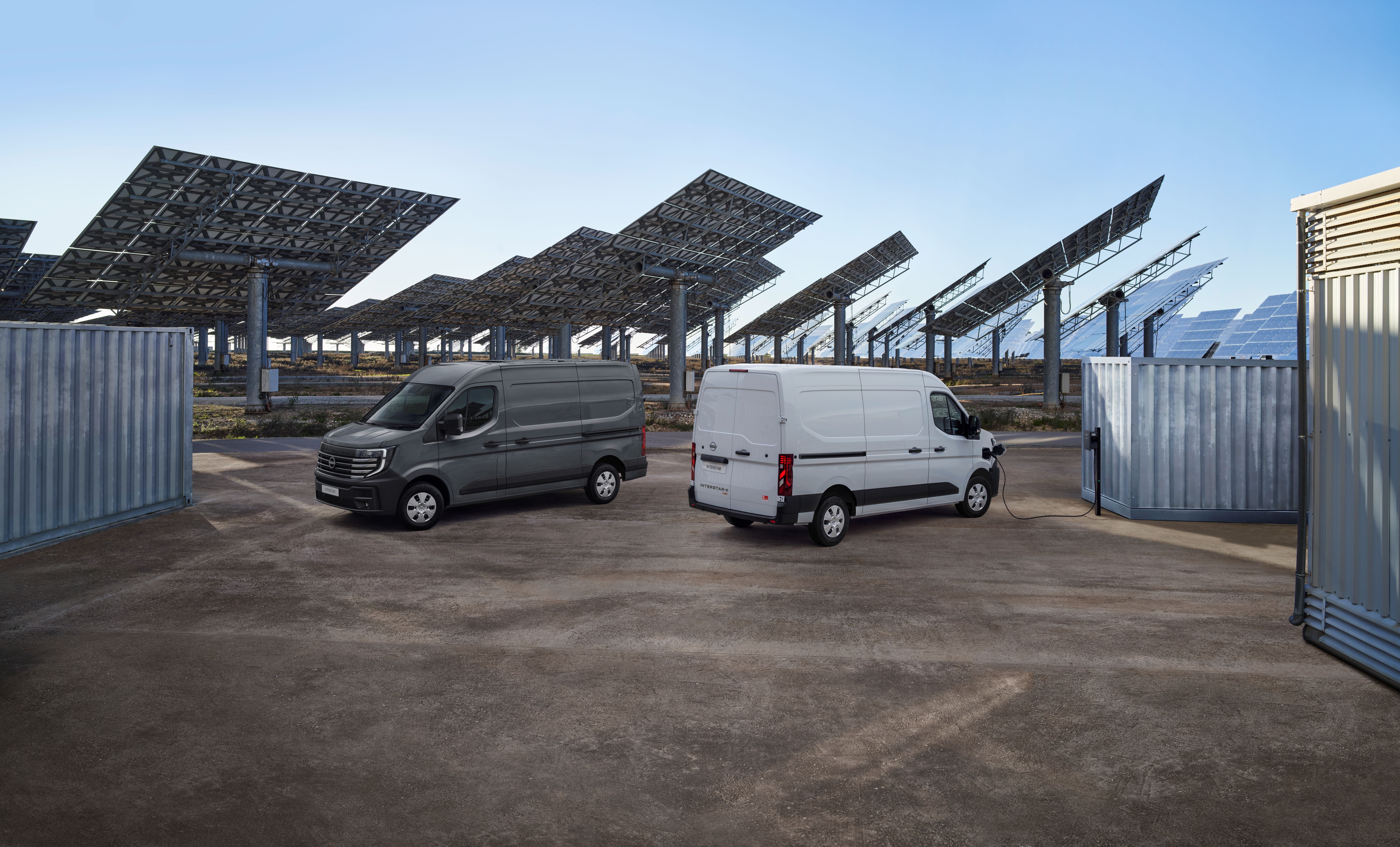 Der neue Nissan Interstar kommt als Diesel und als reiner Stromer. Foto: © Nissan