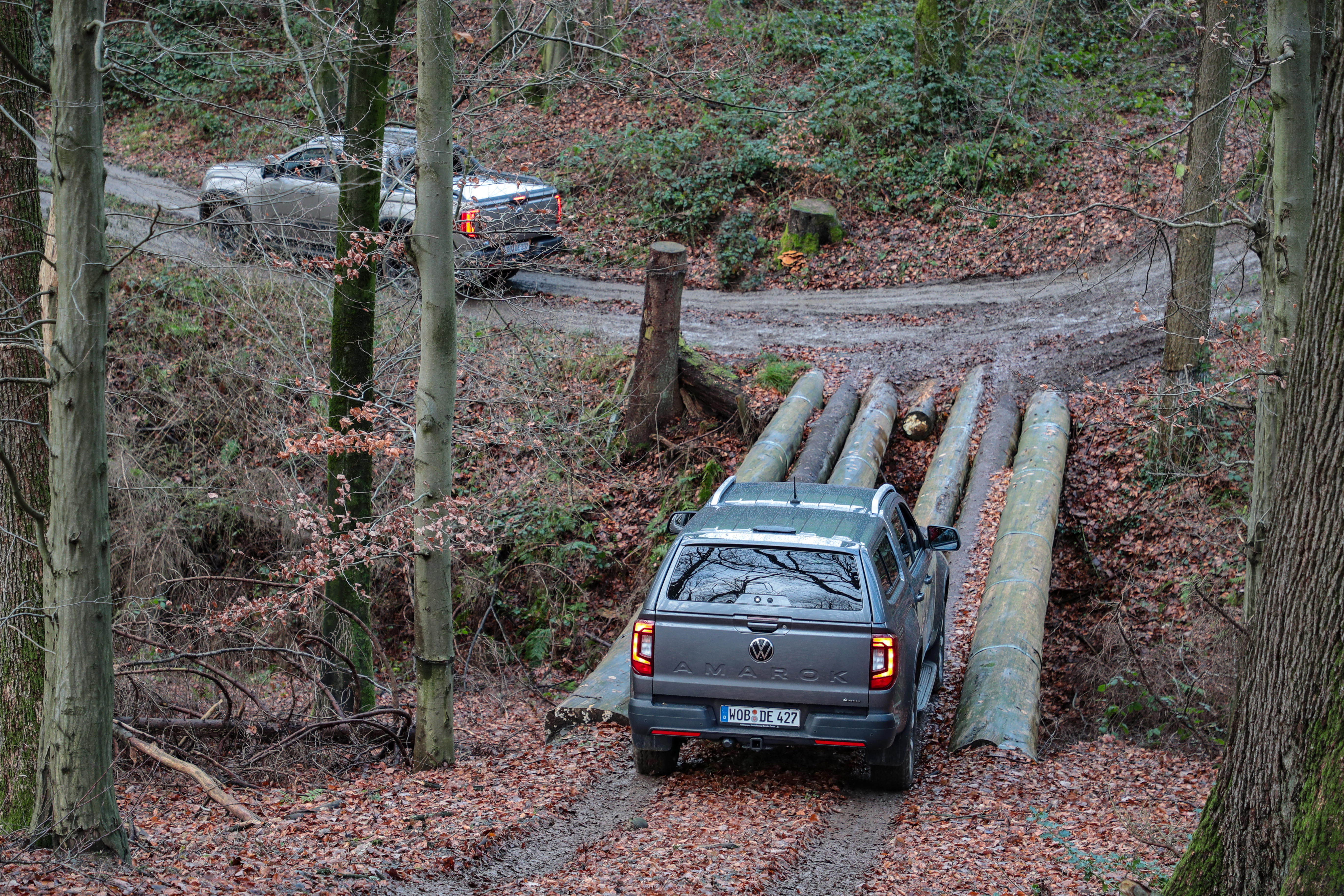 Die Technik hilft an schwierigen Stellen. Foto: © VW Nfz