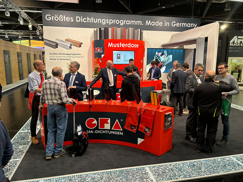 Der Messeauftritt war geprägt von der Vorstellung neuer Produktlinien, einem erweiterten Messestand und dem exklusiven Einblick in zukunftsweisende Technologien. Foto: © GfA