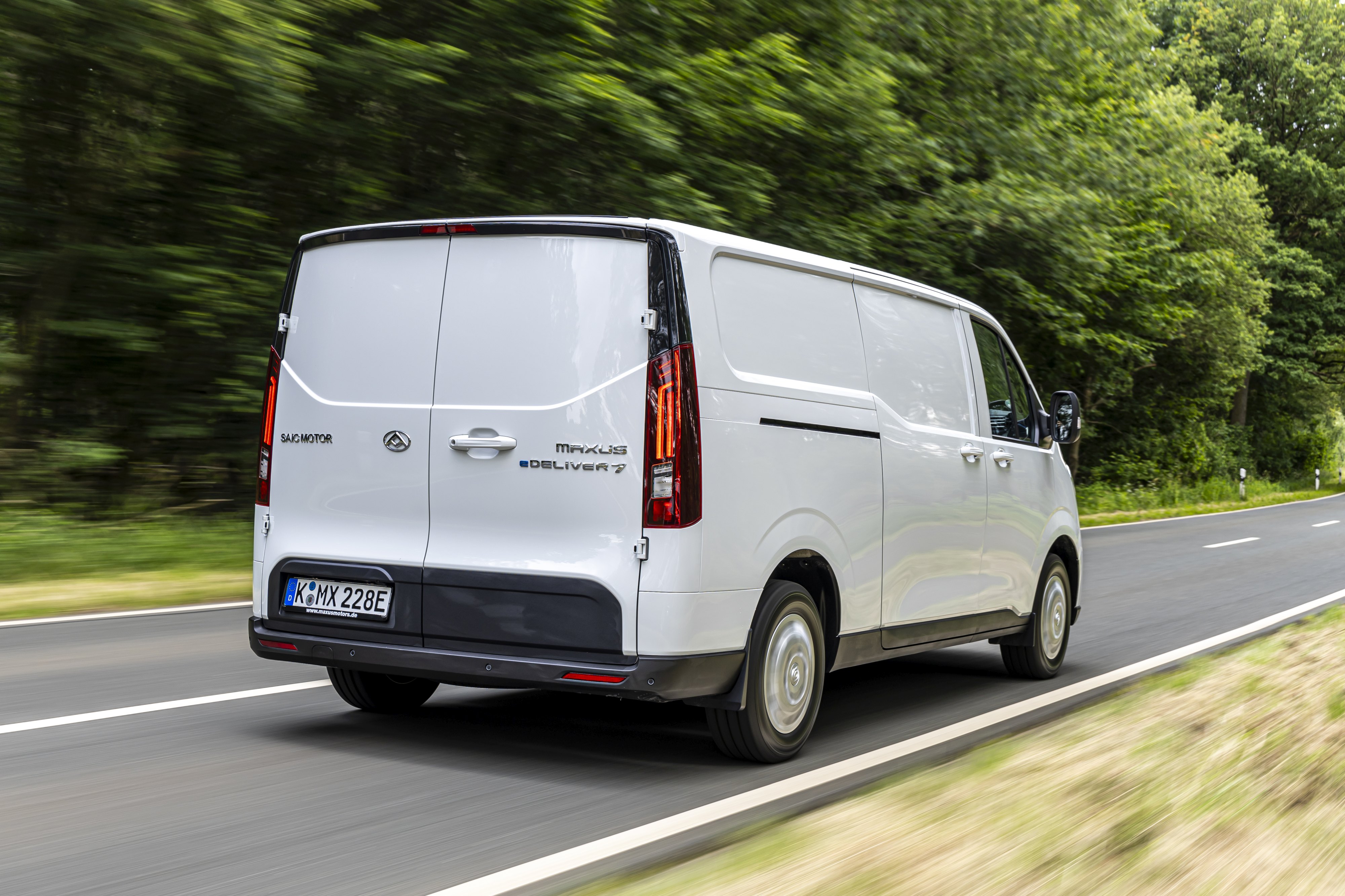 Der Maxus eDeliver 7 hat eine Nutzlast von bis 1.125 Kilogramm. Foto: © Maxus