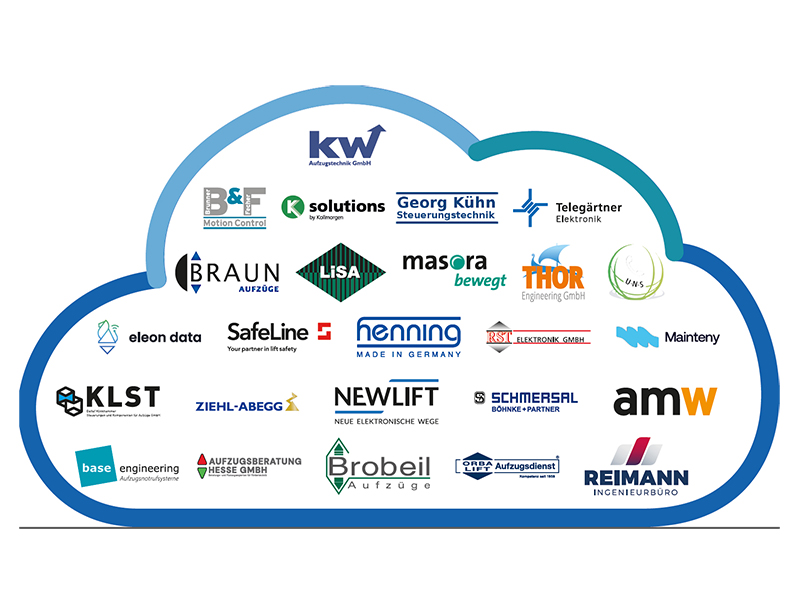 Lift-Link supporters, as of 2024-05. Photo: © Telegärtner Elektronik