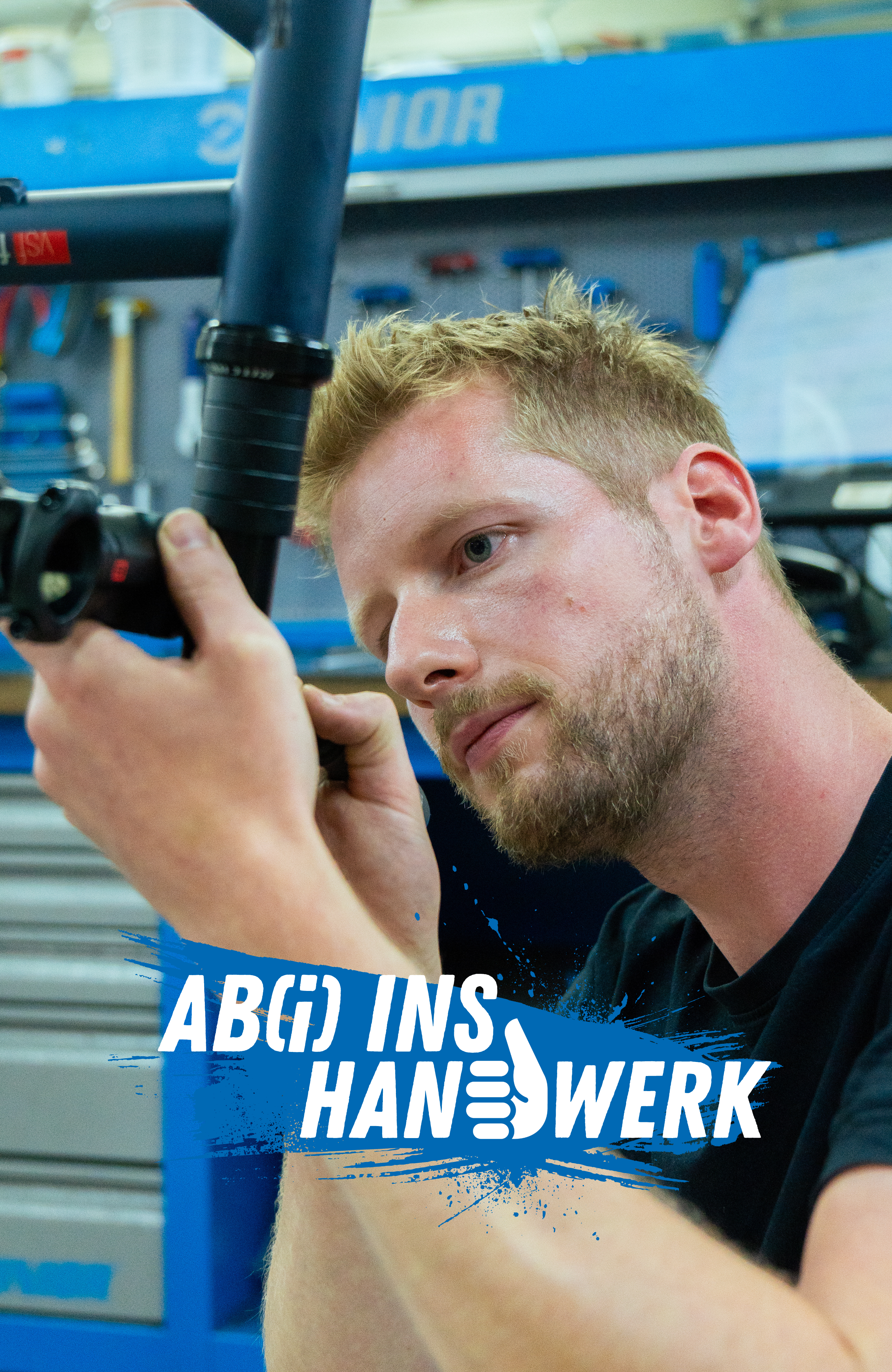 Zweiradmechantroniker Jan Albers Foto: © Kreishandwerkerschaft Oldenburg