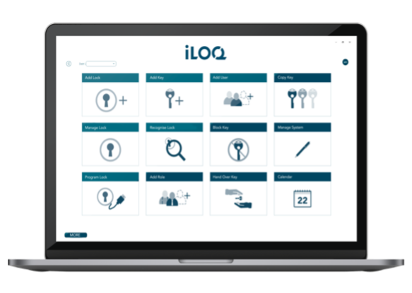 The iLOQ management software offers administrators state-of-the-art functions, coupled with the latest encryption methods and logging. Maintenance companies can be integrated into the management if required. Photo: © iLOQ / Christoffer Anttila