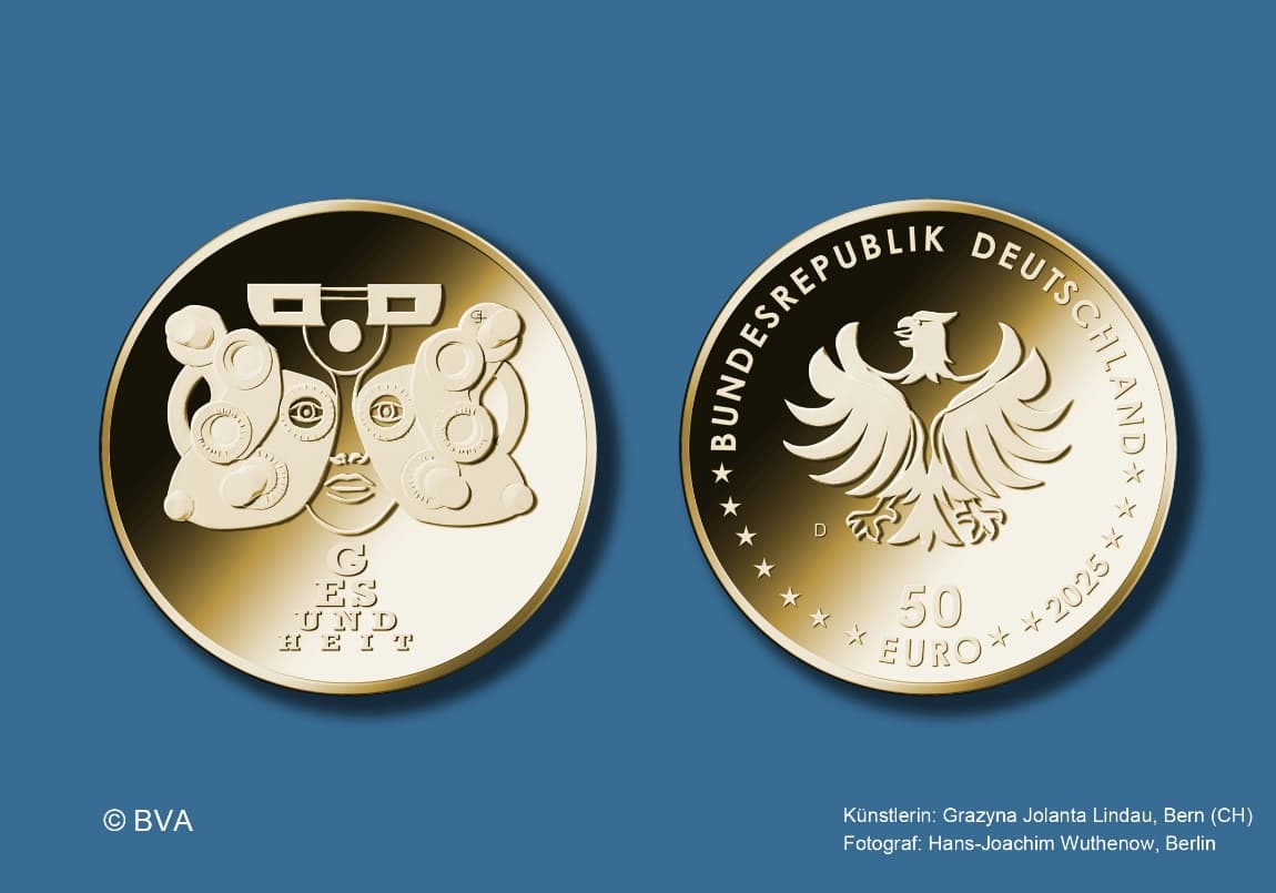 In diesem Sommer wurde die Sammlermünze Gesundheit herausgebracht. Foto: © BVA