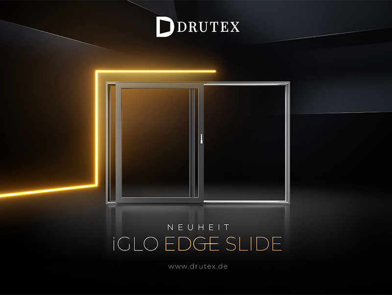 In dem Terrassensystem wurde eine innovative dreifache EPDM-Dichtung verwendet, darunter eine völlig neue, technologisch fortschrittliche Mitteldichtung, die für einen optimalen Anpressdruck auf der gesamten Kontaktfläche sorgt. Foto: © Drutex SA.