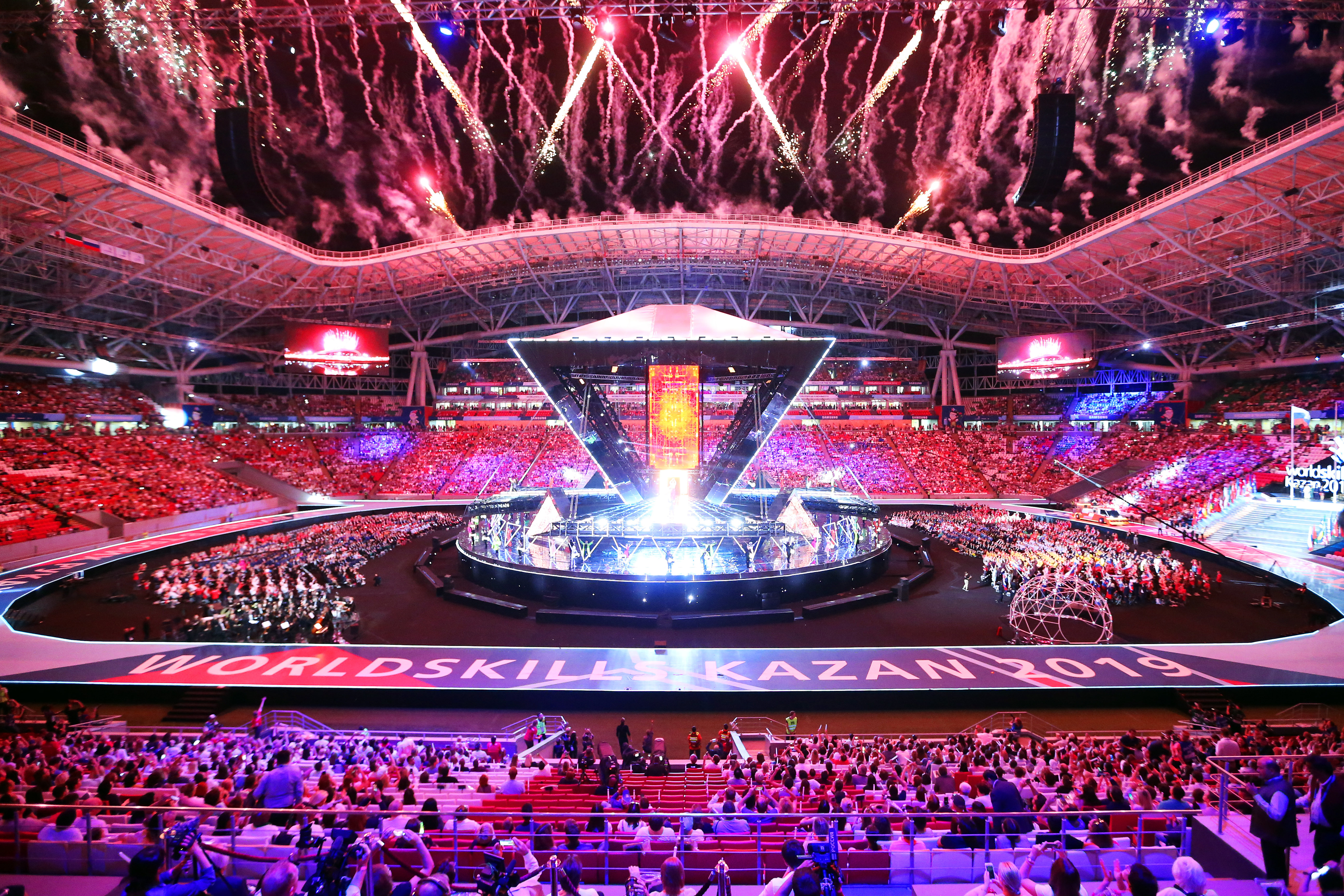 Feierliche Abschlussveranstaltung der World Skills 2019 Foto: © WorldSkills_Germany/Anja Jungnickel
