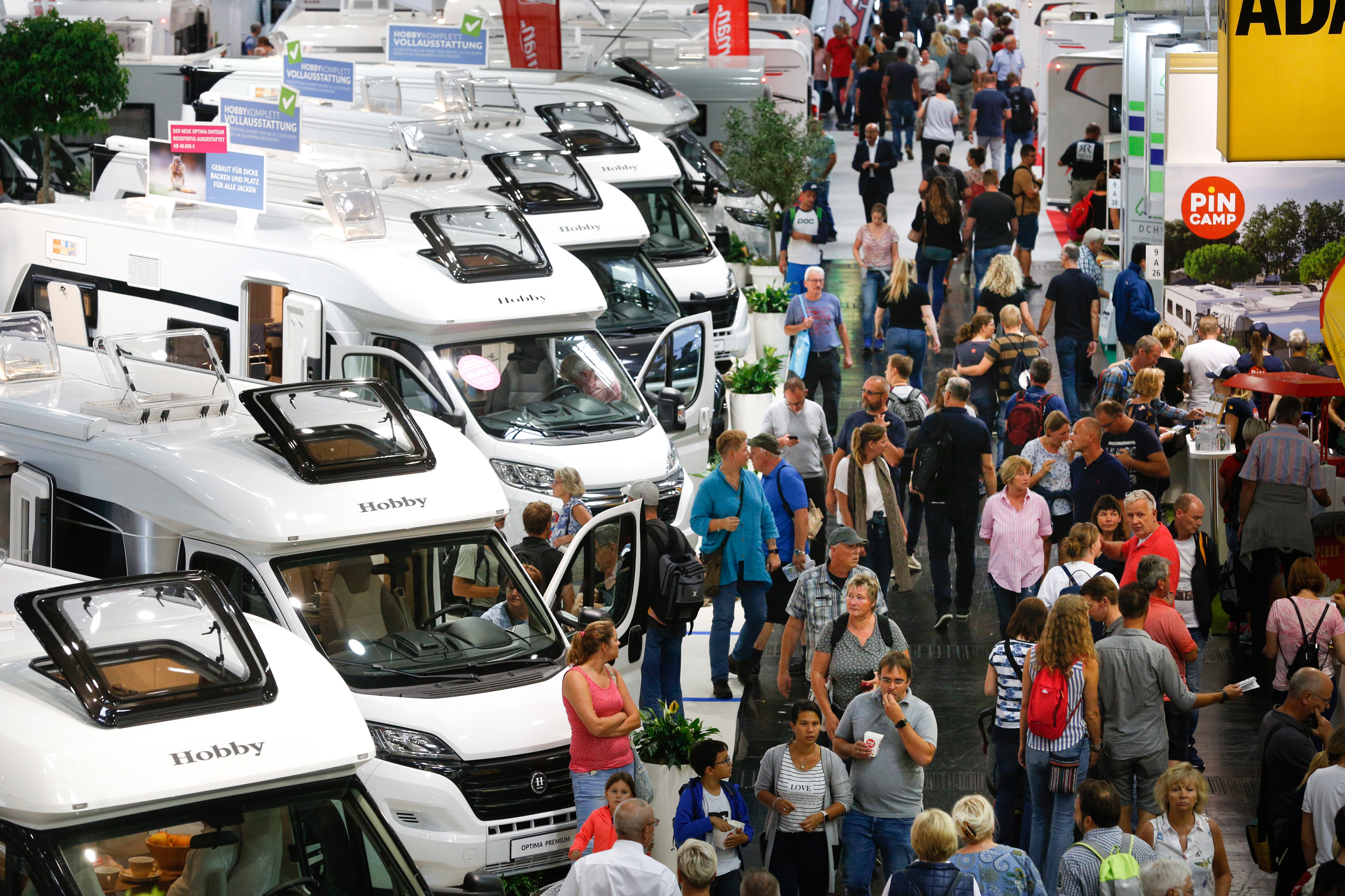 Beliebt: Kastenwagen auf dem CARAVAN SALON Foto: © Messe Düsseldorf/ctillmann