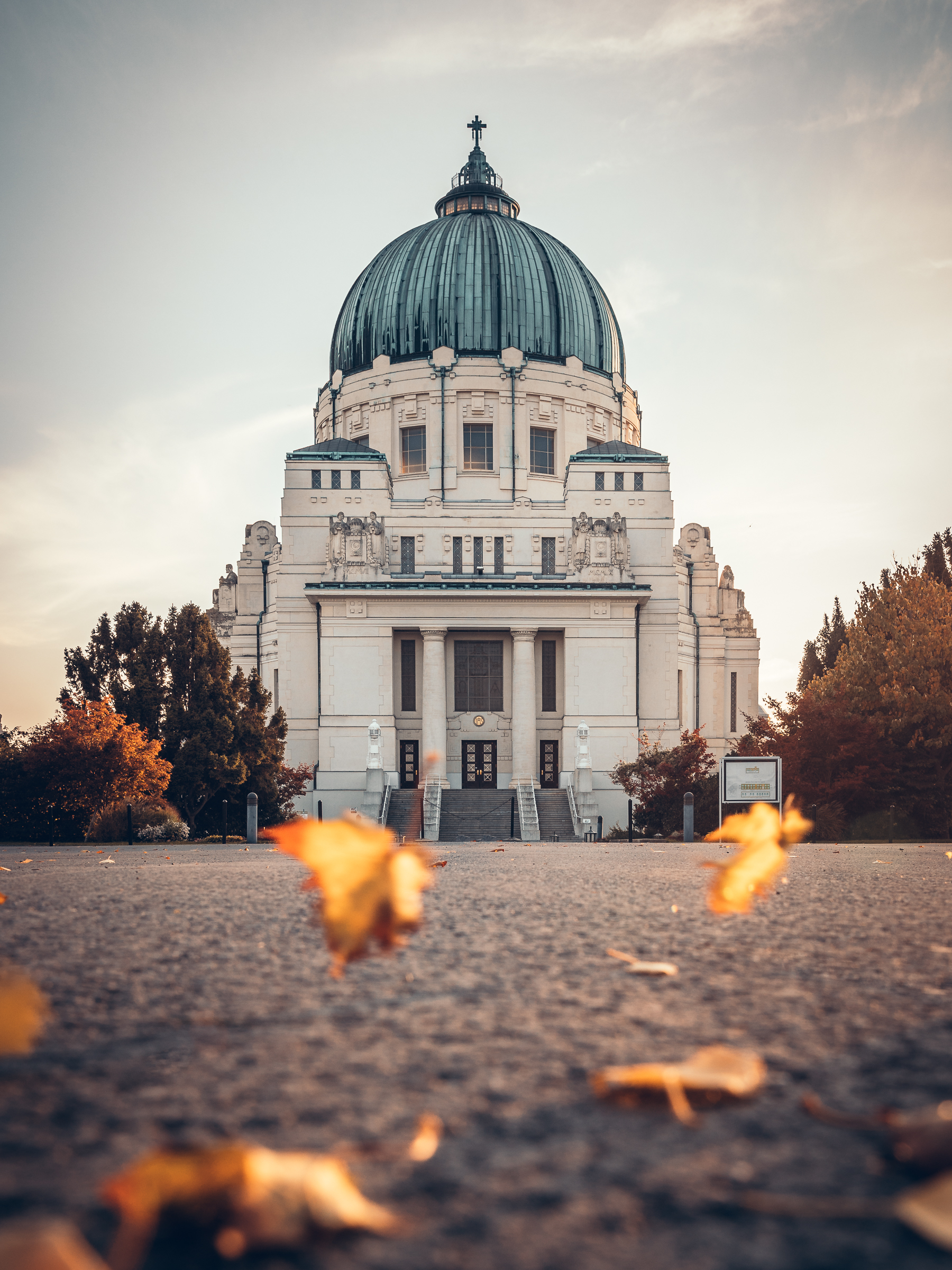 Die Jugendstil-Kirche zum heiligen Borromäus auf dem Wiener Zentralfriedhof. Foto: © Sebastian Burziwal, Anniversary of the Vienna Central Cemetery