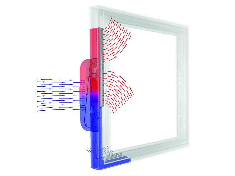 Der I-tec Lüfter sorgt für frische Luft bei geschlossenem Fenster – jetzt zum halben Preis. Foto: © Internorm