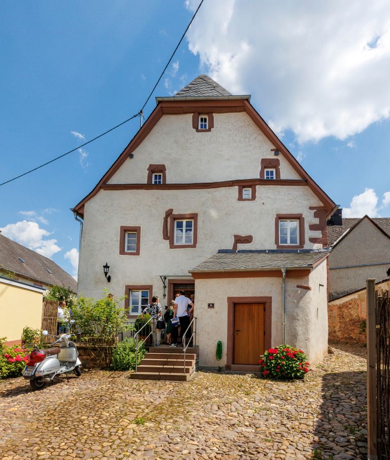 2. Preis: Steilgiebelbau in Longuich Foto: © Roland Rossner/Deutsche Stiftung Denkmalschutz