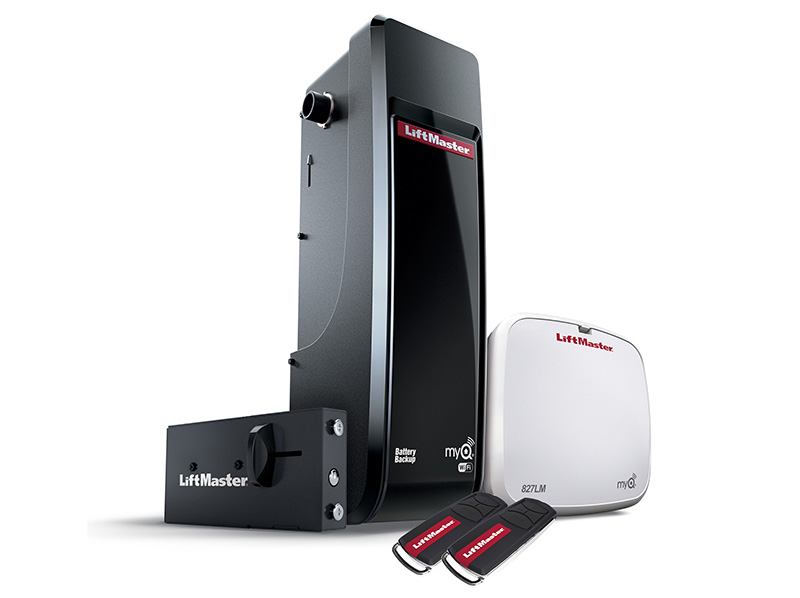 Internetanbindung ohne Gateway, nahezu unsichtbar und mit modernsten Sicherheitsfeatures – der neue Aufsteck-Garagentorantrieb bietet attraktive Innovationen. Foto: © LiftMaster