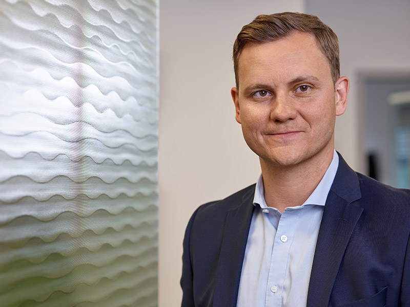 Christian Bako, Geschäftsführer bei Glassolutions . Foto: © Olaf Rohl/Saint-Gobain Glassolutions