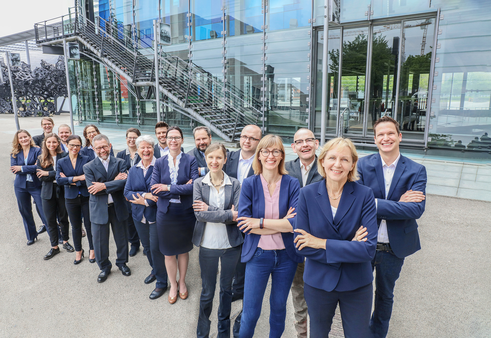 Als Leiterin des itb weiß Prof. Dr. Birgit Ester ein gutes Team hinter sich. Zurzeit sind 20 Mitarbeitende am Karlsruher Forschungsinstitut beschäftigt. Foto: © itb Karlsruhe