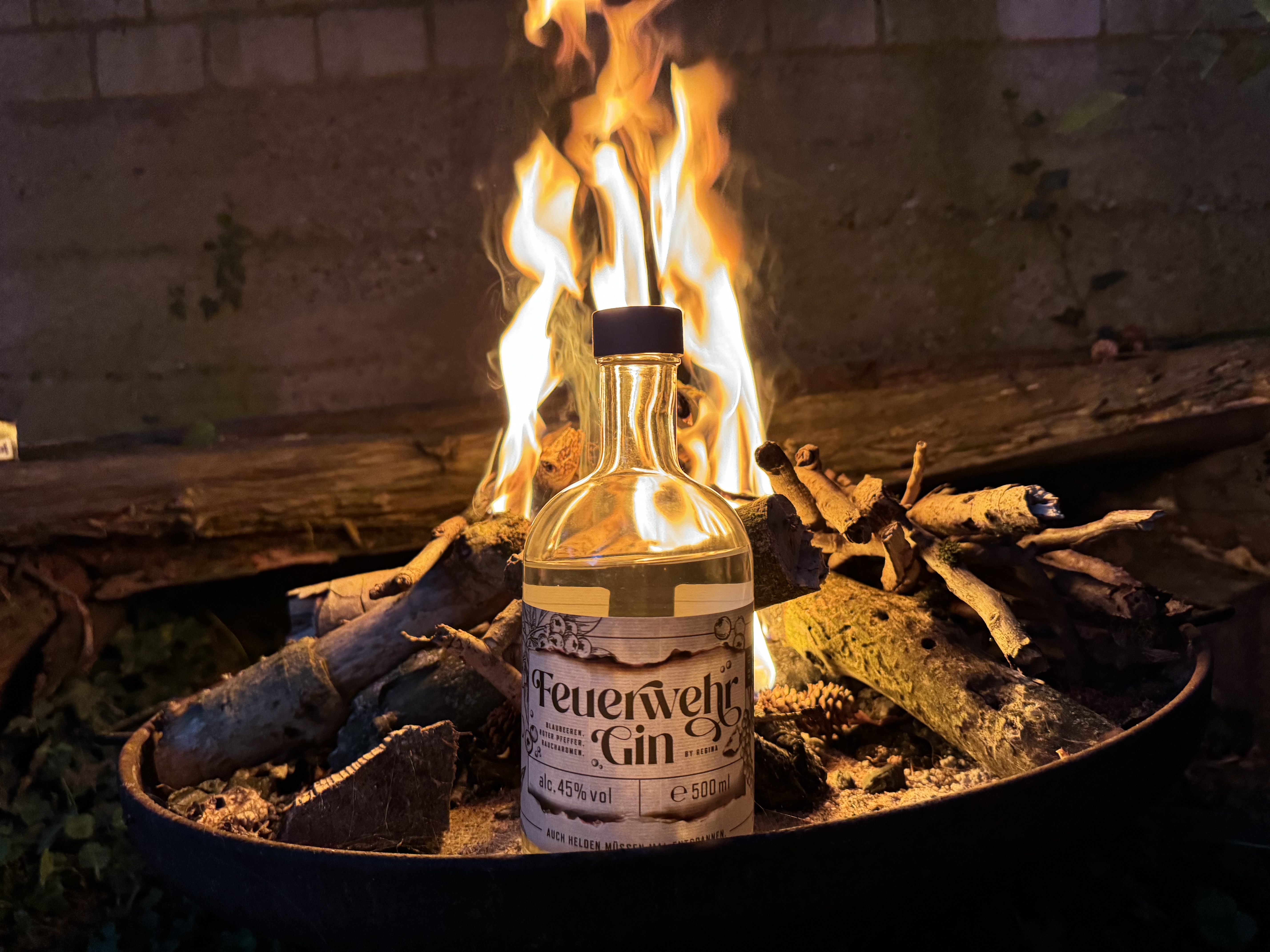 Der Feuerwehr Gin Foto: © Stefan Buhren