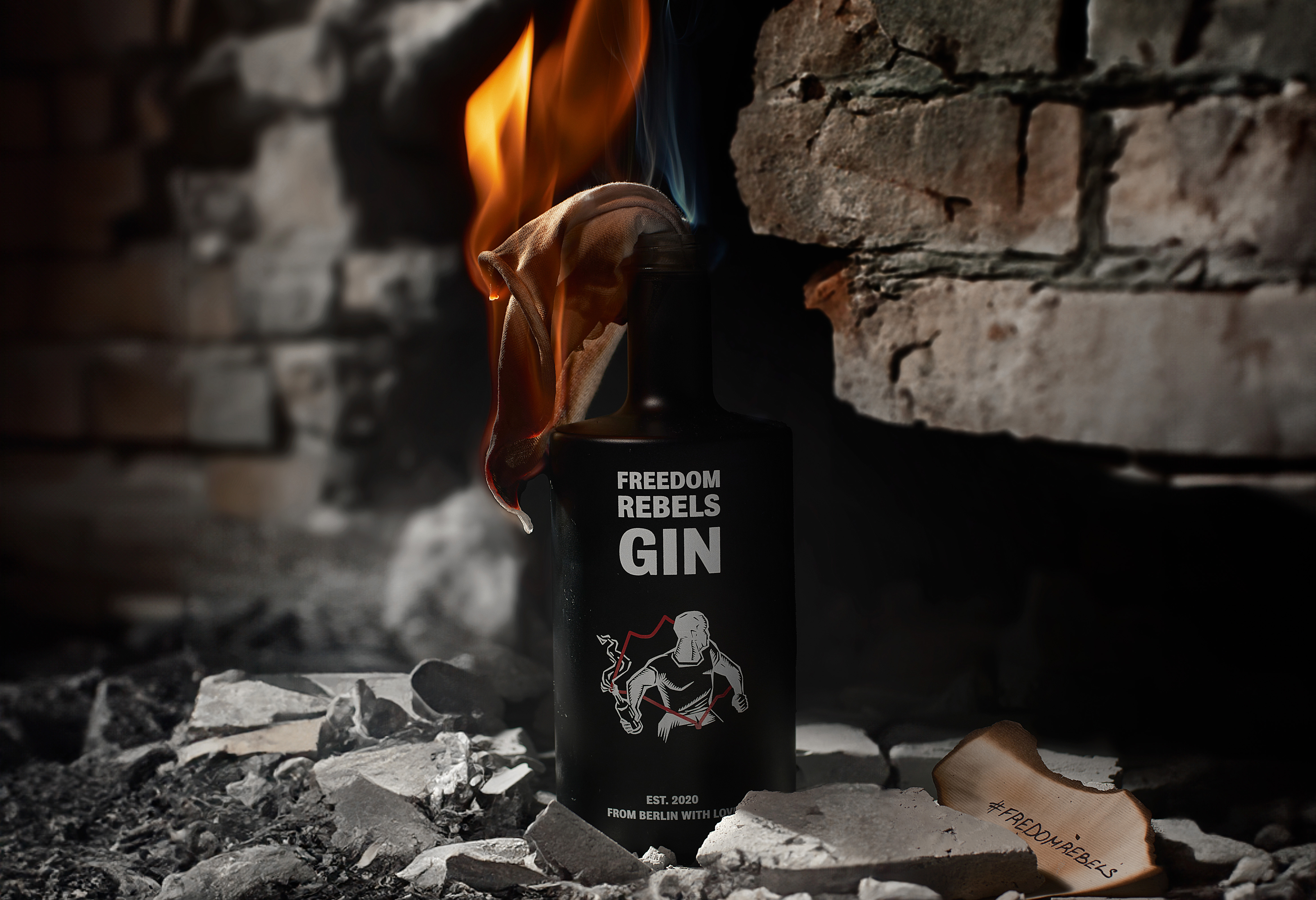 Der Freedom Rebels Gin Foto: © Freedom Rebels Gin