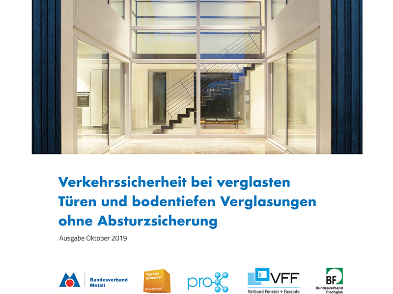 Titelbild des gerade vorgestellten vierseitgen Papiers der fünf Fachverbände. Foto: © VFF