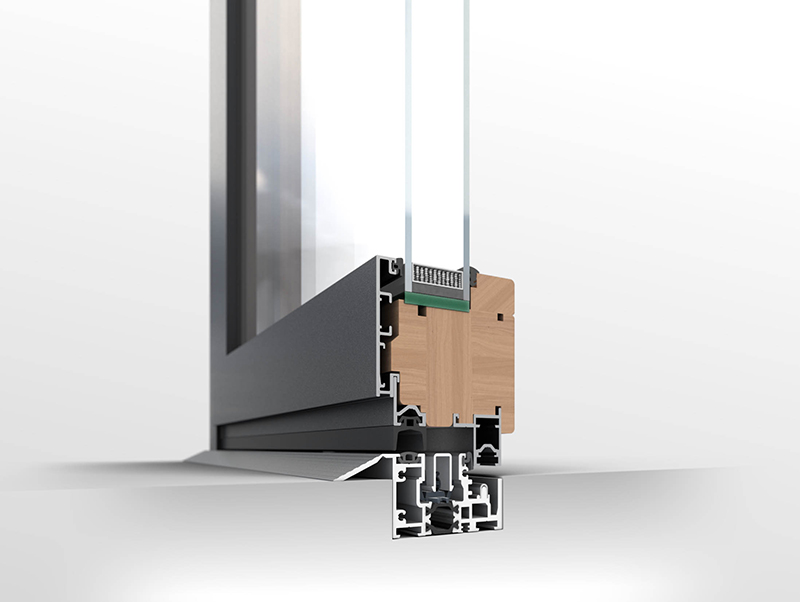 Das Holz-Aluminium-System vereint hervorragende Statik- und U-Werte mit einer hohen Dichtigkeit. Foto: © Solarlux