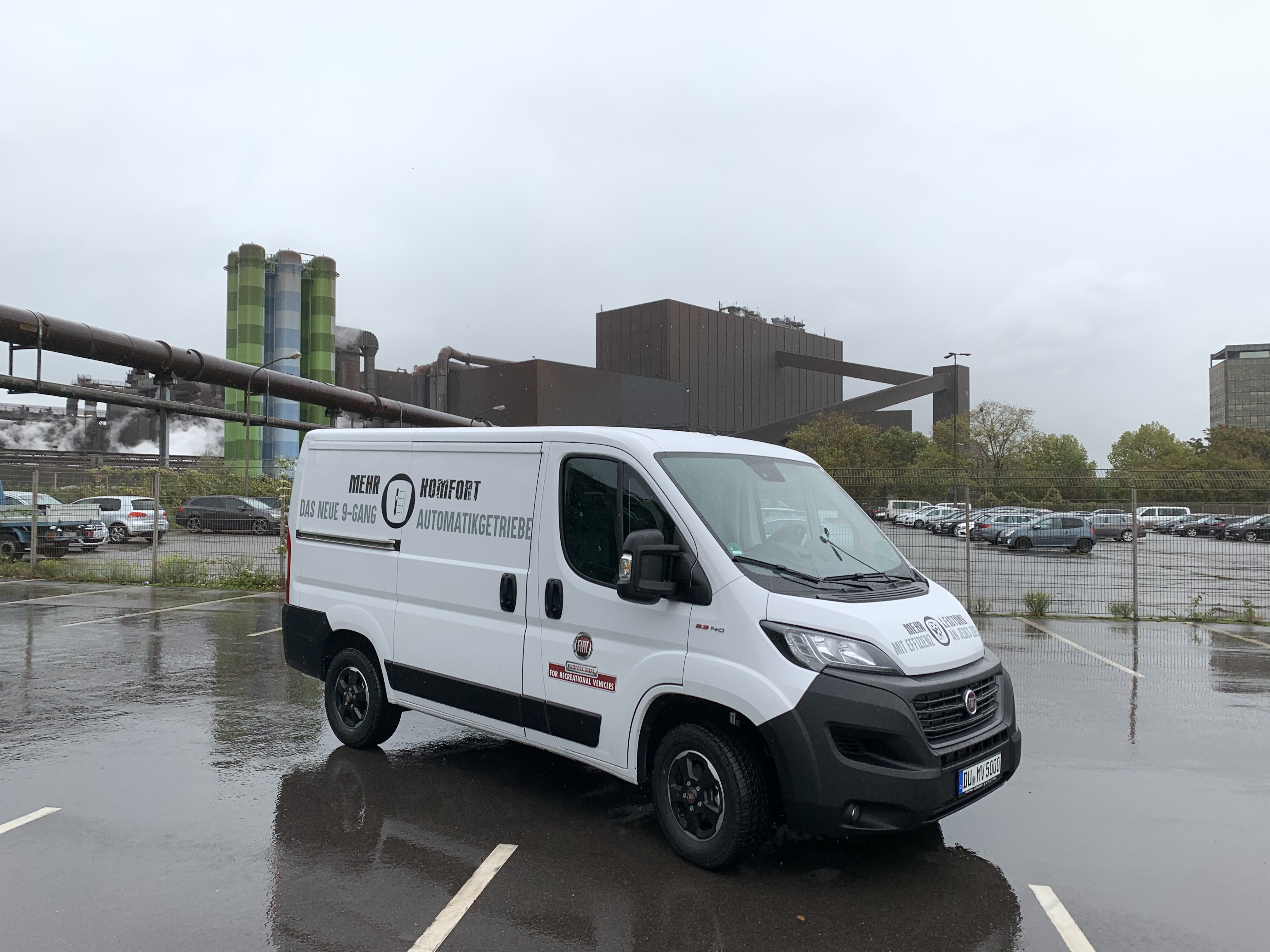 Mit dem Fiat Ducato quer durchs Ruhrgebiet - unsere Profi-Tour-de-Ruhr Foto: © Stefan Buhren