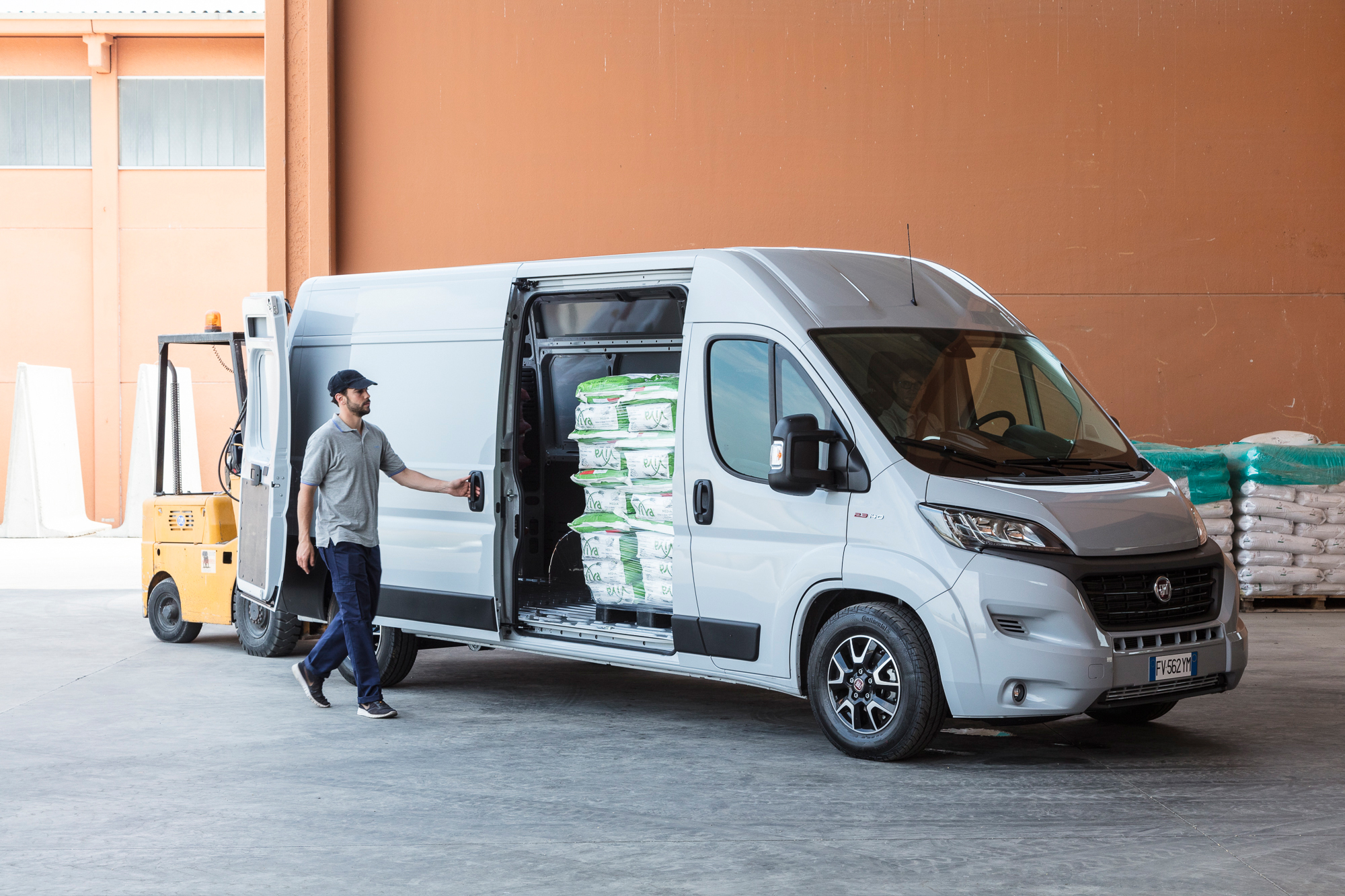 Hohe Nutzlasten sind kein Thema für den Fiat Ducato Foto: © Fiat Professional