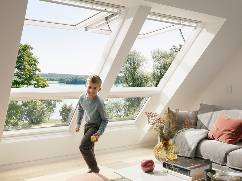 Viel frische Luft ist ebenfalls gewährleistet. Foto: © VFF/Velux