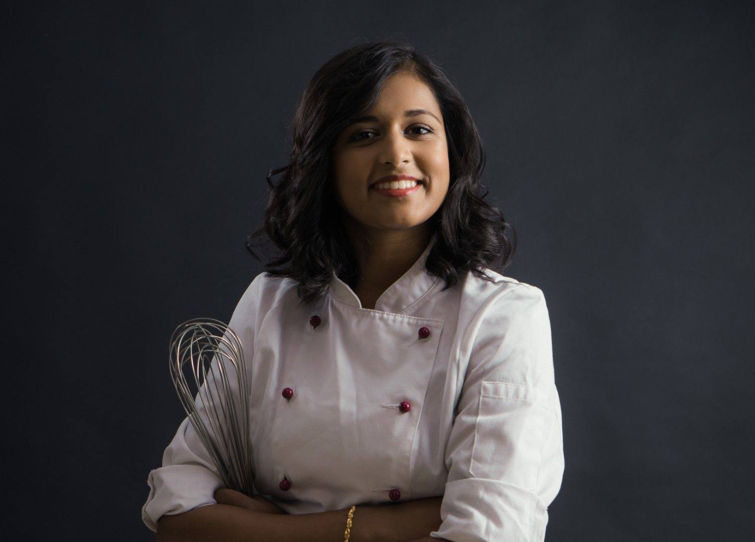 Authentische Markenbotschafterin: Konditoren- und Bäckermeisterin Priyanka Balomohan, Miss Handwerk 2019. Foto: © Werbefotografie Weiss