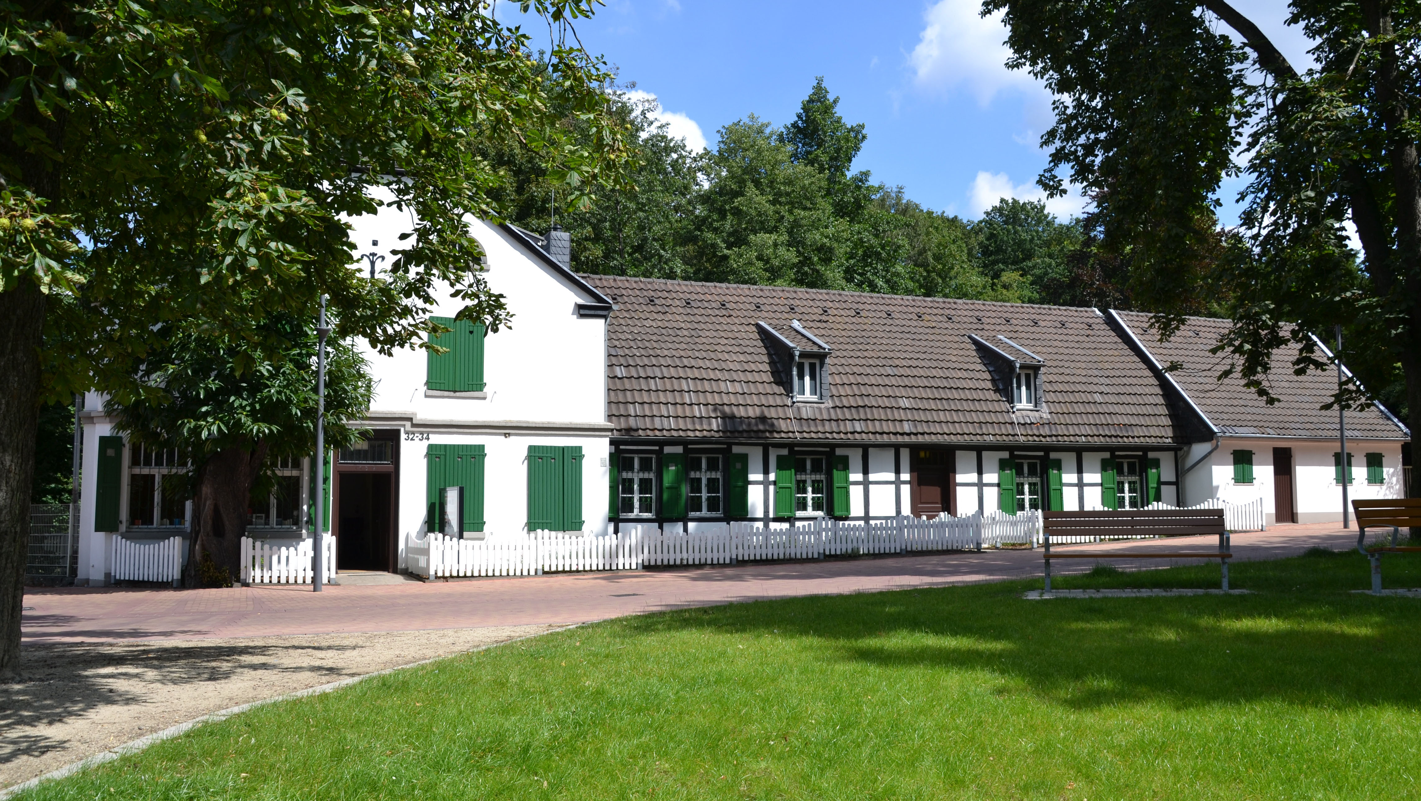 St.-Antony-Hütte mit dem Direktorenhaus in Oberhausen, hier entstand 1758 die erste Eisenhütte Foto: © LVR-Industriemuseum