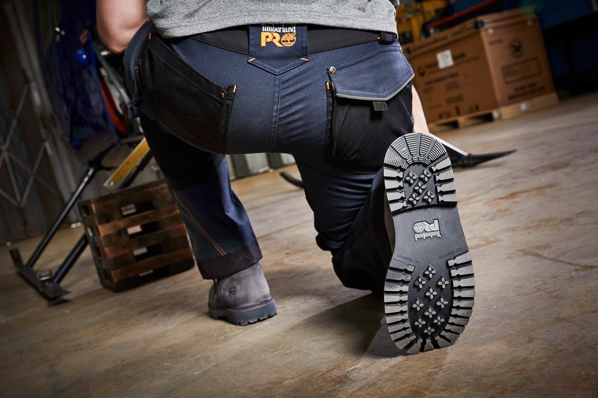 Timberland Pro ist neu auf dem europäischen Workwear-Markt. Foto: © Timberland PRO