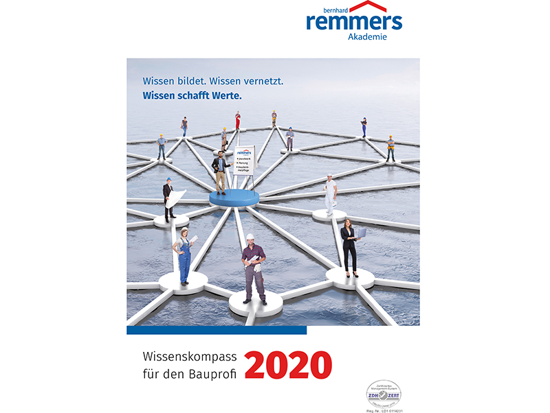 Wissen bildet. Wissen vernetzt. Wissen schafft Werte. So startet der Wissenskompass ins Jahr 2020. Foto: © Bernhard Remmers Akademie, Löningen