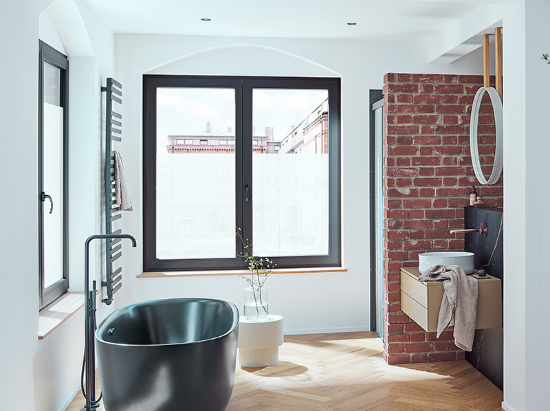 Trend 5: Automation - Im Smart Home schaltet das Fensterglas auf Wunsch milchig. Foto: © Weru