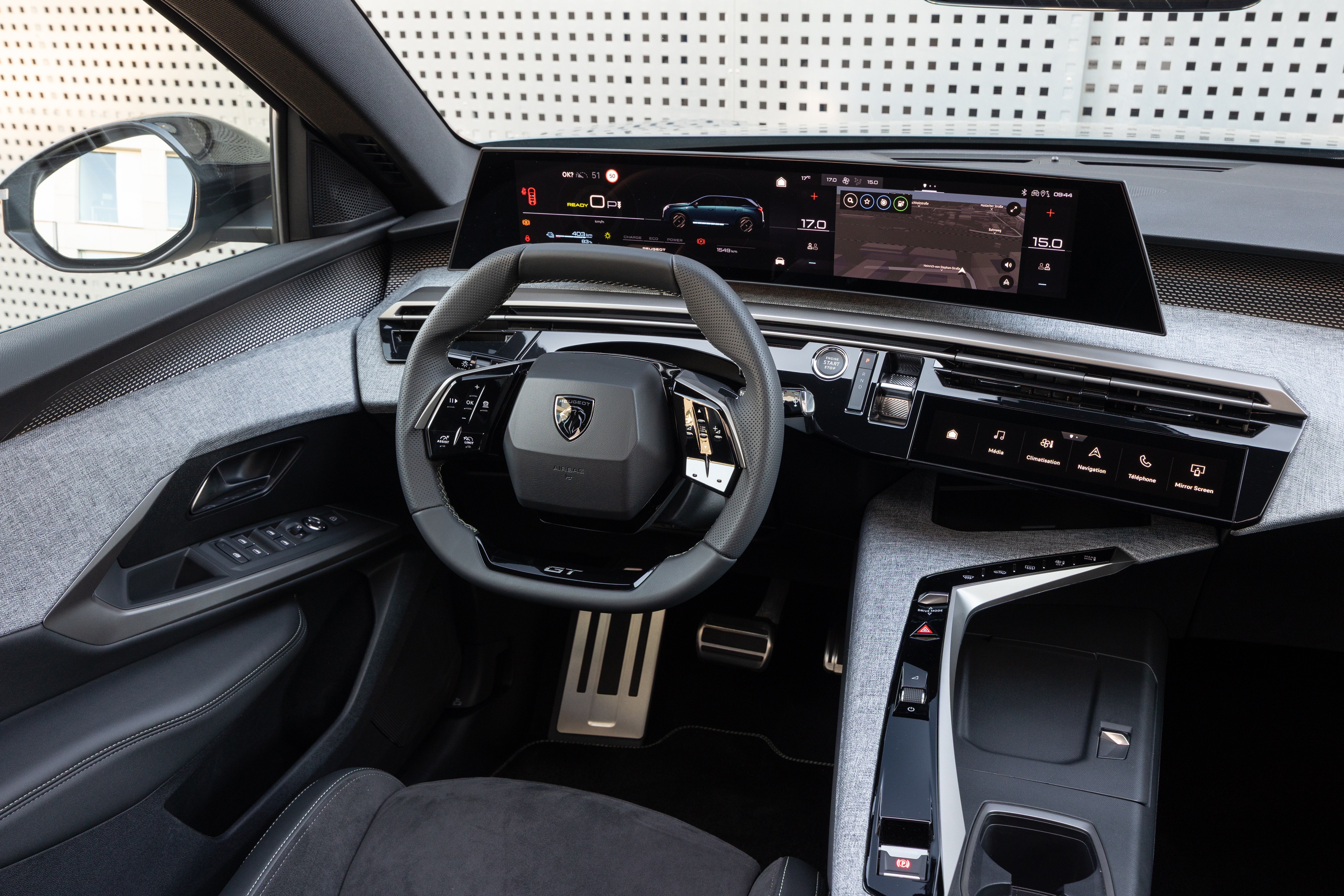 Ein Blick in das Interieur Foto: © Peugeot Ein Blick in das Interieur Foto: © Peugeot