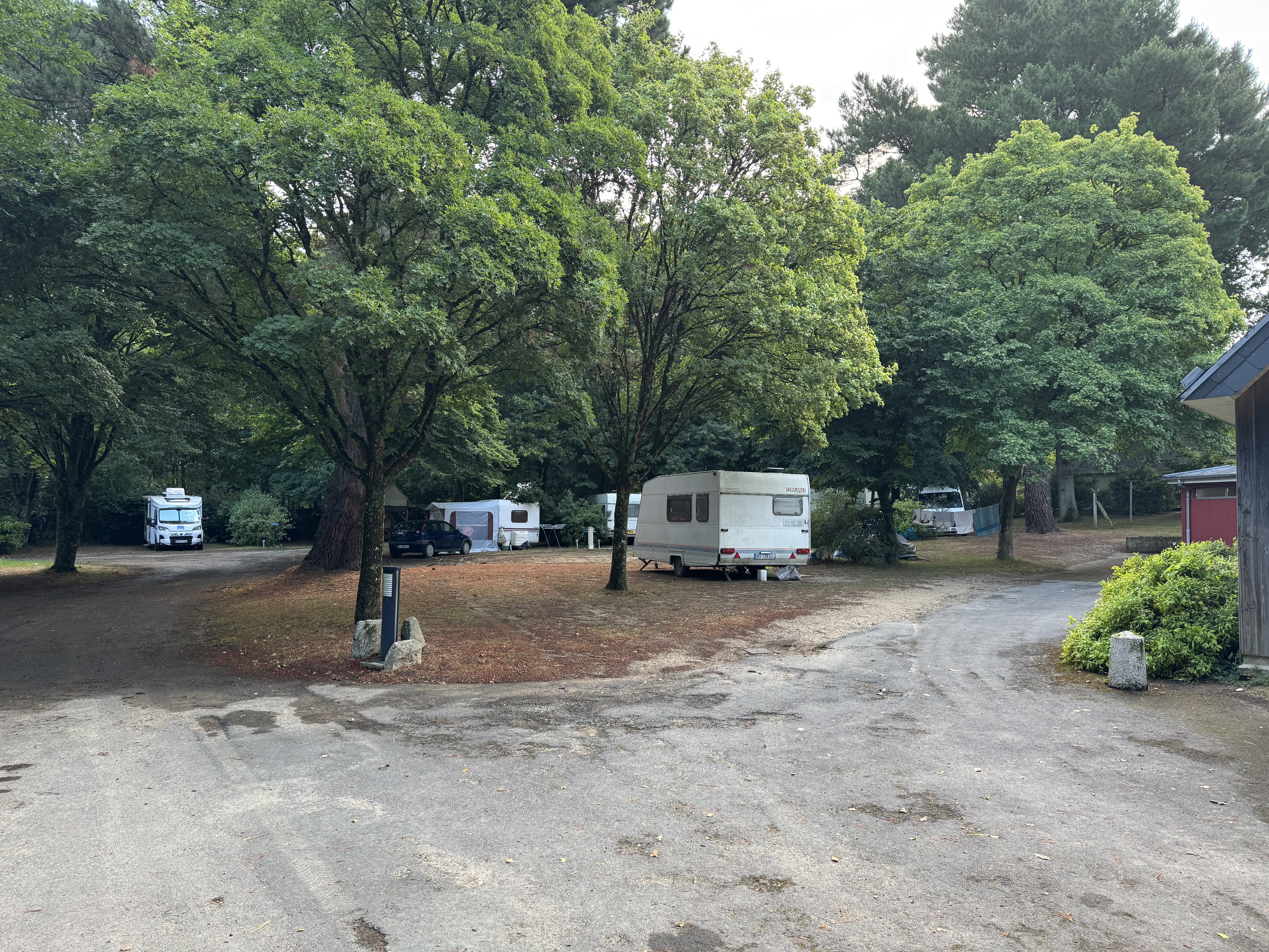 Der Campingplatz Camping du Parc in Château-Gontier. Foto: © Stefan Buhren