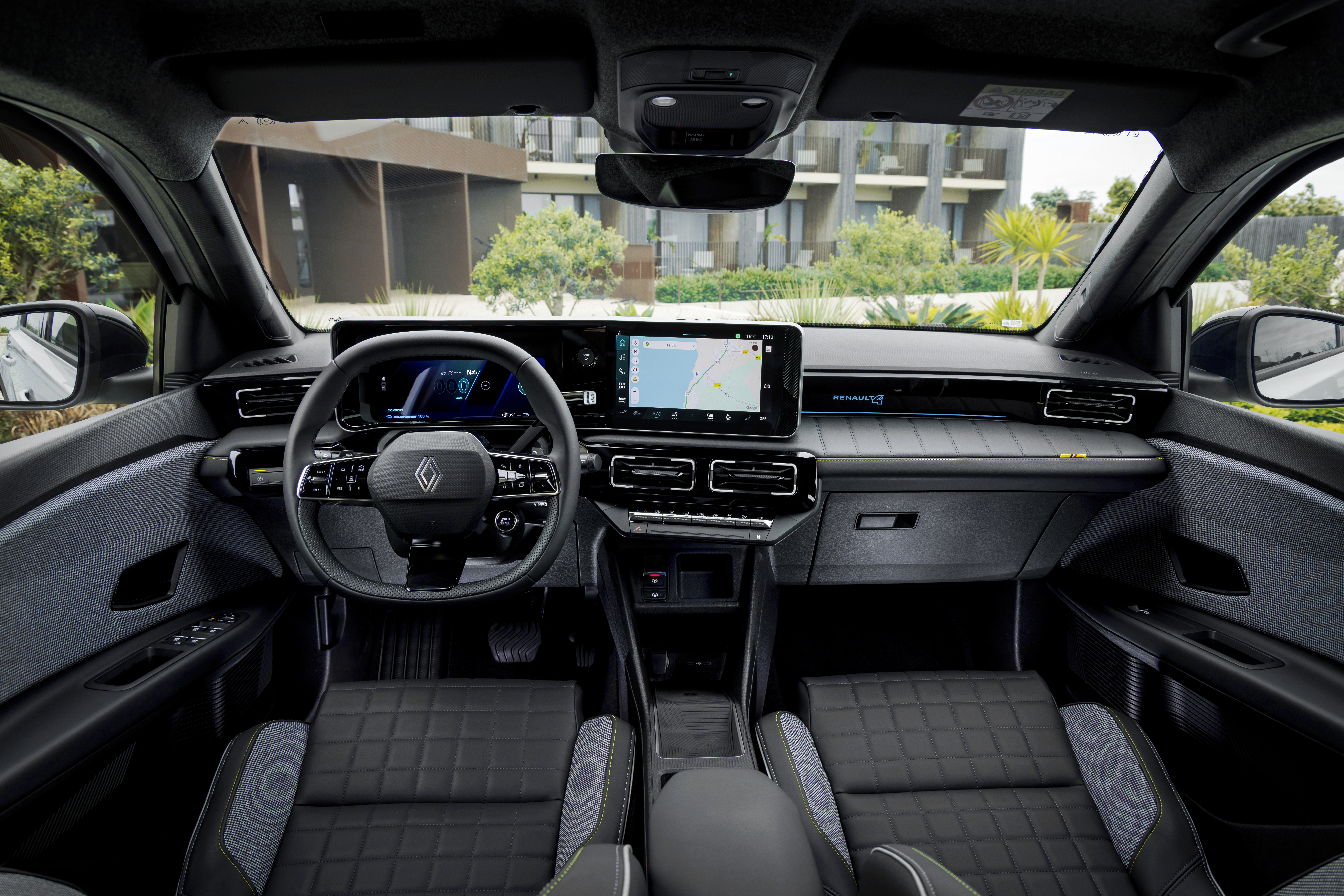 Das moderne Cockpit stammt aus dem Renault 5. Foto: © Renault