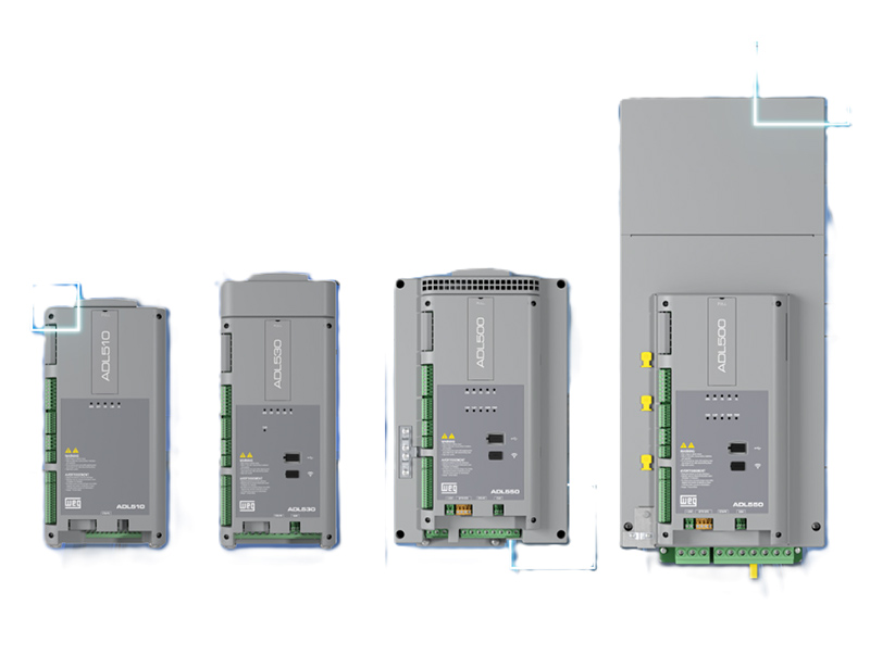 Vier mechanische Baugrößen und Leistungsgrößen von 1,1 bis 45 kW. Foto: © WEG Automation Europe S.r.l.