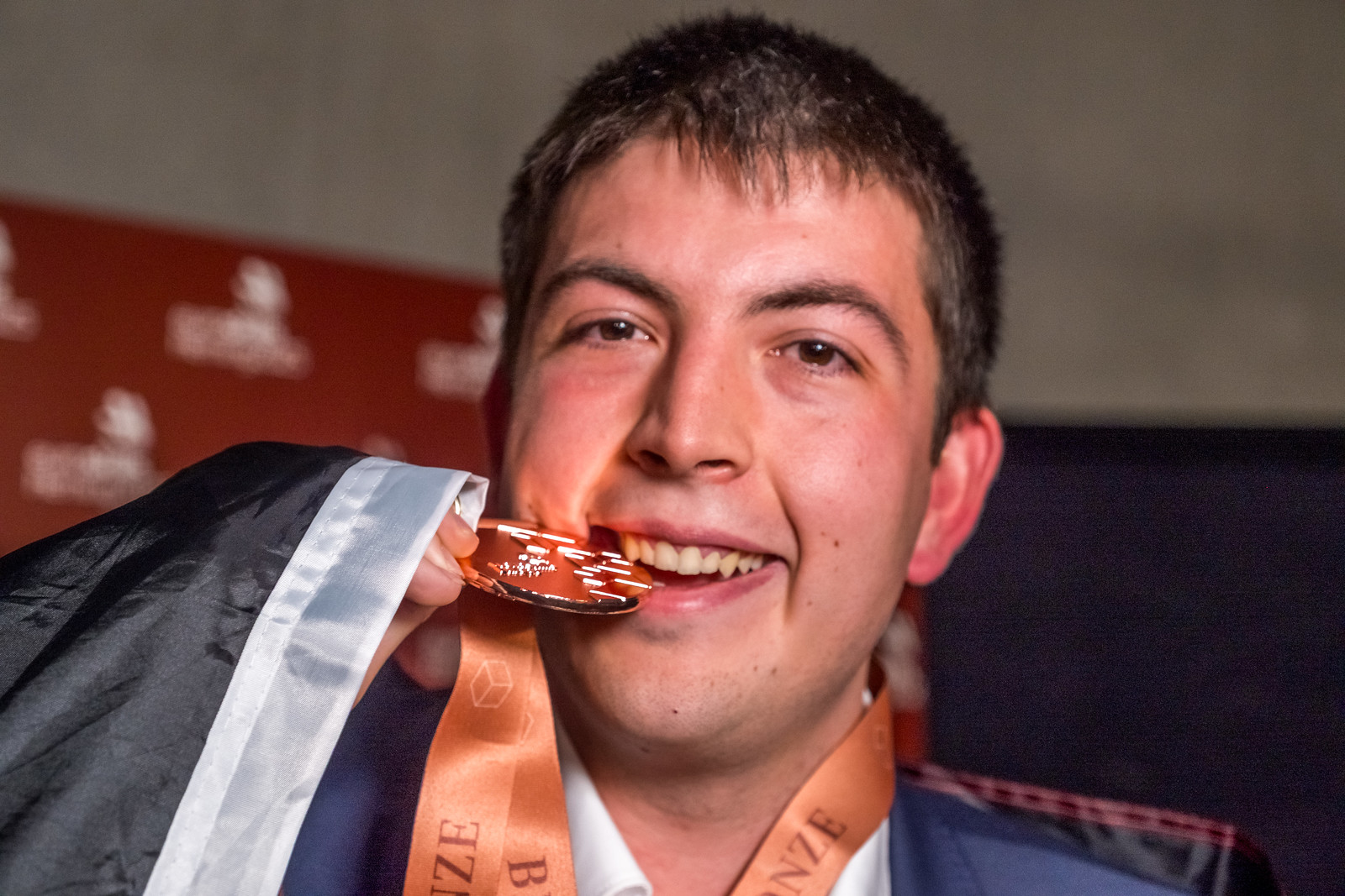 Land- und Baumaschinenmechatroniker Philipp Allkämper holte in Dänemark die Bronzemedaille. Foto: © WorldSkills Germany/Christian Grube